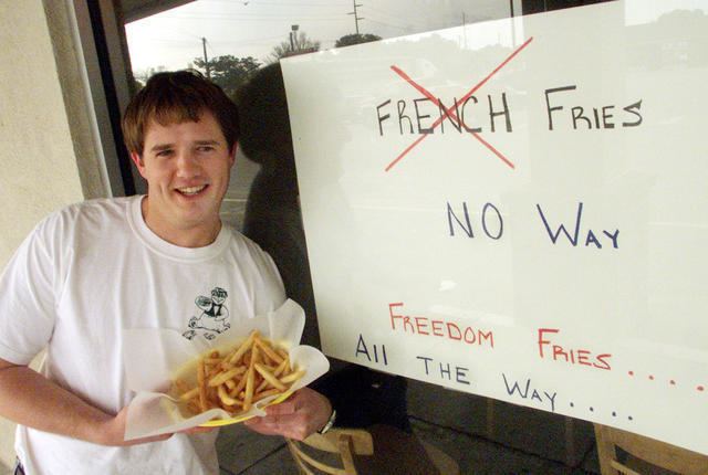 Freedom fries Did Americans Really Call French Fries quotFreedom Friesquot Mental Floss