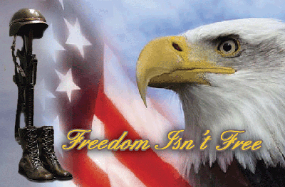 Freedom isn't free Rumbling Pride 6quot x 9quot Freedom Isn39t Free