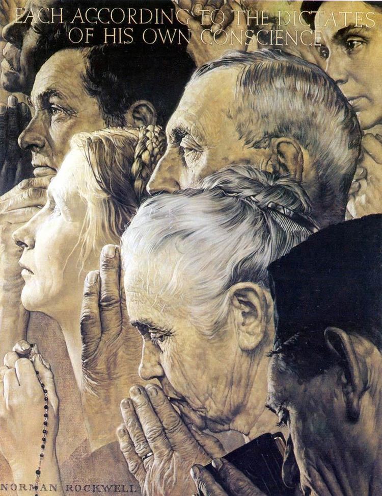 Freedom of Worship (painting) Freedom of Worship by Norman Rockwell Facts about the Painting