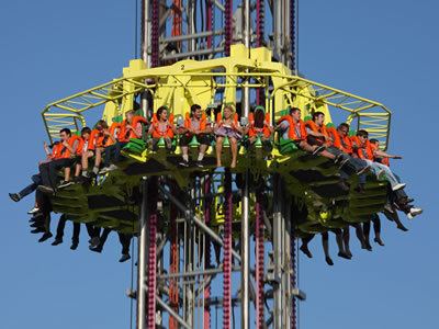 Freefall (ride) Amusement Attraction Free Fall Drop Tower Ride Frog Hopper Ride
