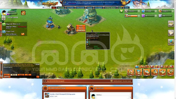 Freesky Online FreeSky Online 2 Free strategy MMO MMO Play