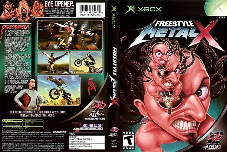 Freestyle MetalX Freestyle MetalX 300dpi Cover Download Microsoft Xbox Covers The