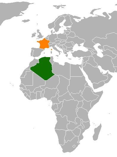 French Algeria AlgeriaFrance relations Wikipedia