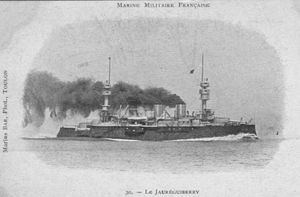 French battleship Jauréguiberry httpsuploadwikimediaorgwikipediacommonsthu