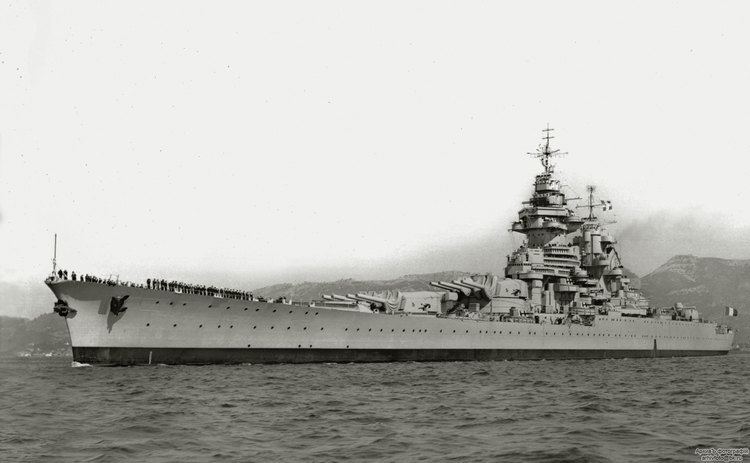 French battleship Richelieu French battleship Richelieu 2400x1481 WarshipPorn