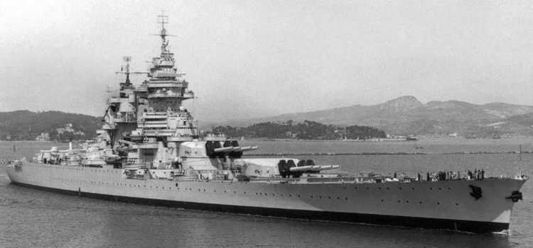 French battleship Richelieu French Firepower Forward The unrealized potential of the Dunkerque