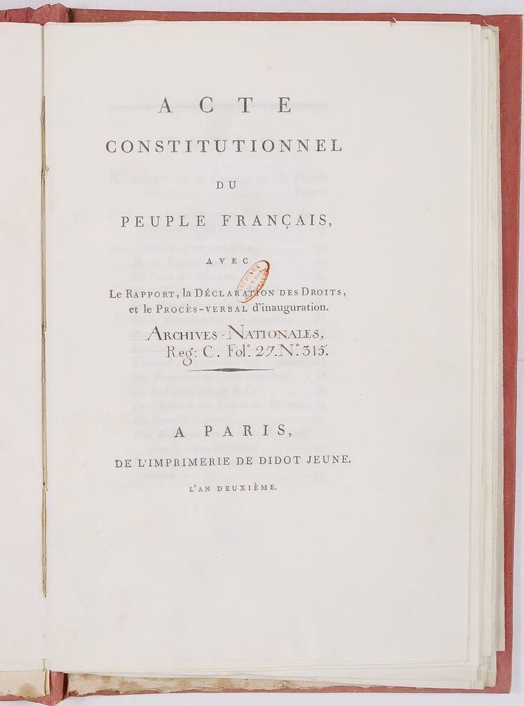 French Constitution of 1793