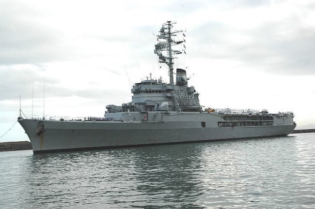 French cruiser Jeanne d'Arc (R97) Ports amp Ships Maritime News