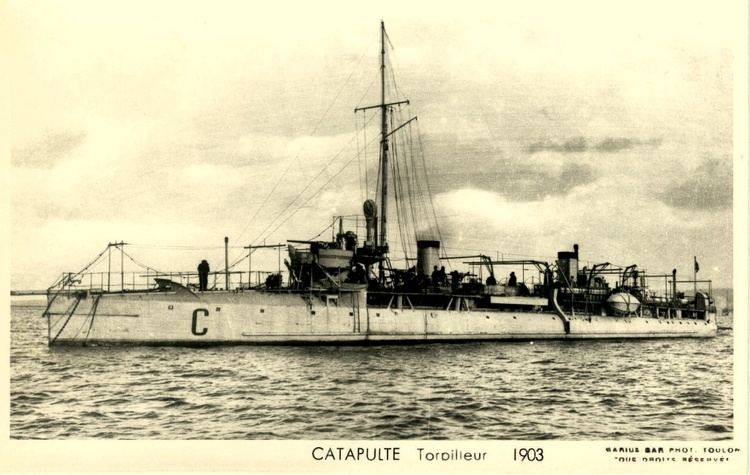 French destroyer Catapulte