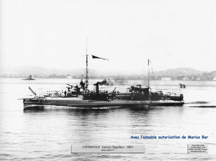 French destroyer Fauconneau