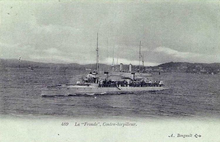 French destroyer Fronde