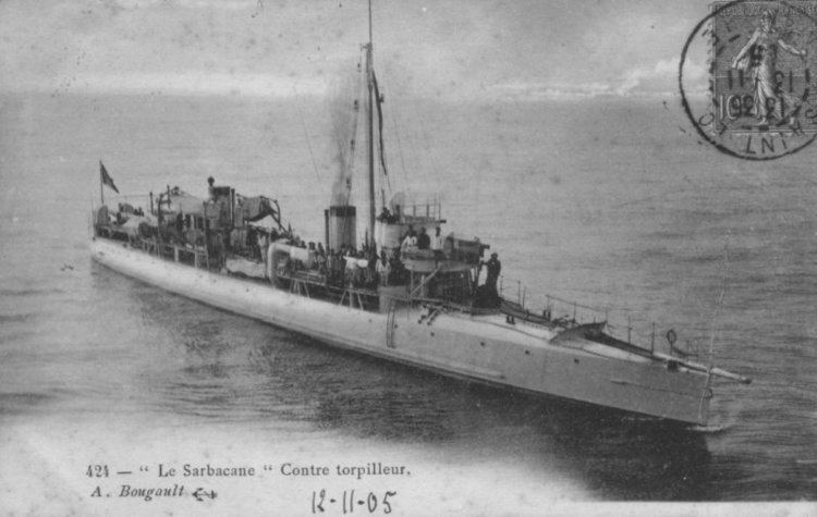 French destroyer Javeline
