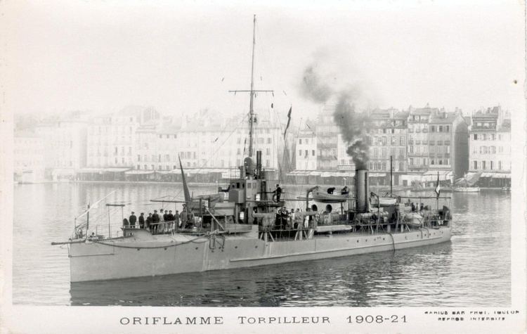 French destroyer Oriflamme