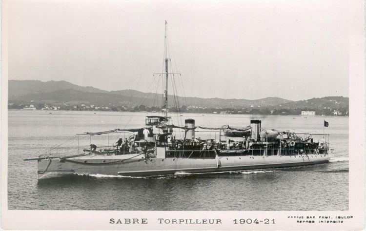 French destroyer Sabre