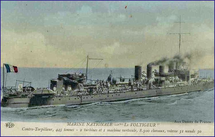 French destroyer Voltigeur