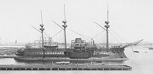 French ironclad Redoutable httpsuploadwikimediaorgwikipediacommonsthu