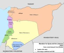 French Mandate for Syria and the Lebanon French Mandate for Syria and the Lebanon Wikipedia