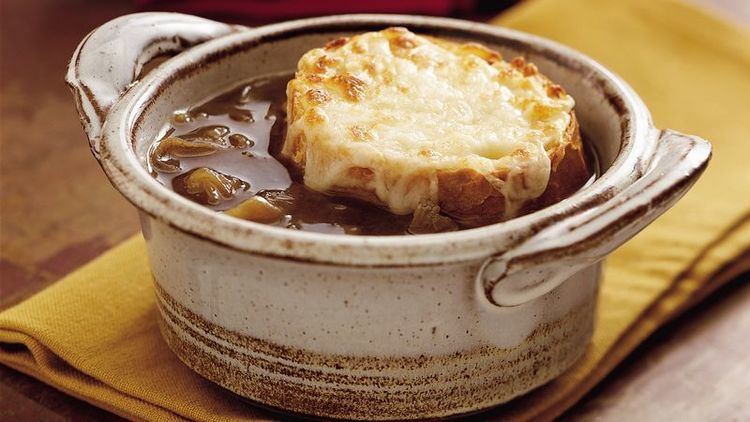 French onion soup SlowCooker French Onion Soup recipe from Betty Crocker