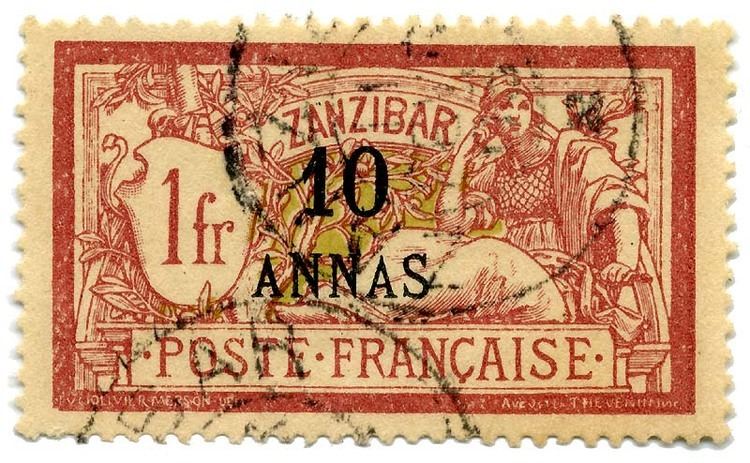 French post offices in Zanzibar