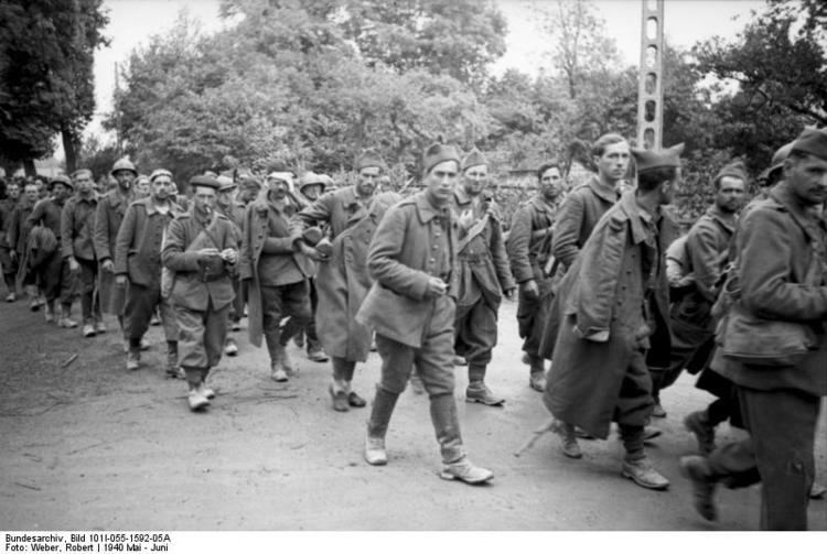 French prisoners of war in World War II