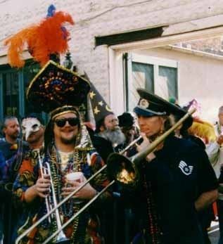 French Quarter Mardi Gras costumes
