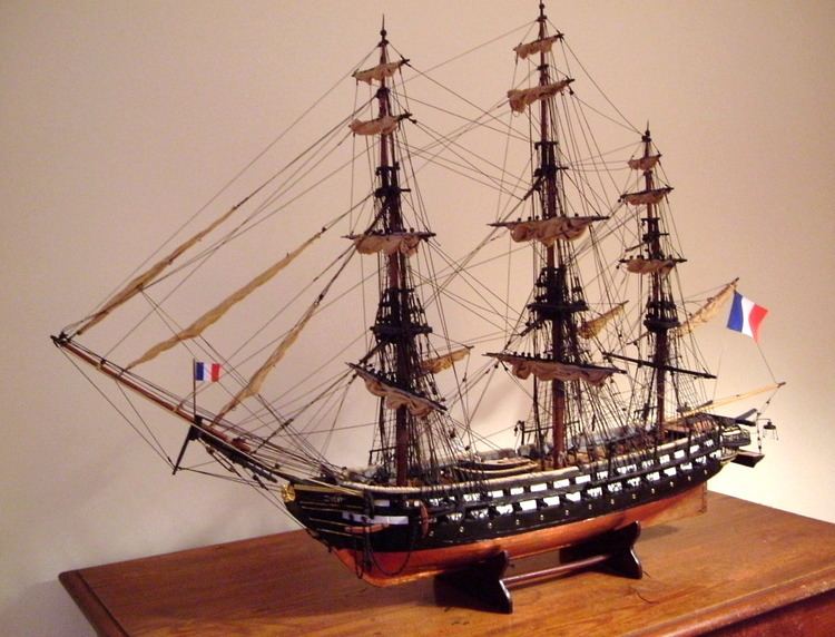 French ship Belle Poule (1828) FileModelBellePoule1828jpg Wikimedia Commons