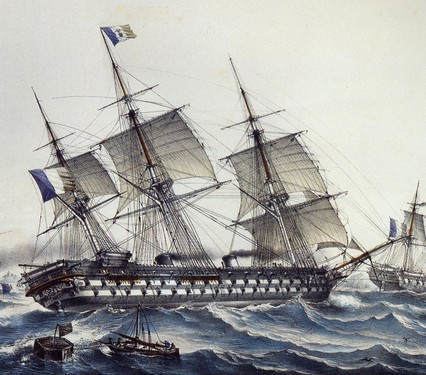French ship Commerce de Marseille (1788) Commerce de Marseille 1788 plans