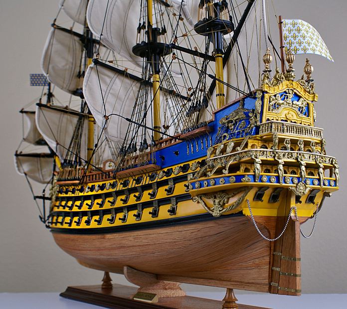 French ship Soleil Royal (1670) Soleil Royal 32amp034 wood ship model French sailing tall boat eBay
