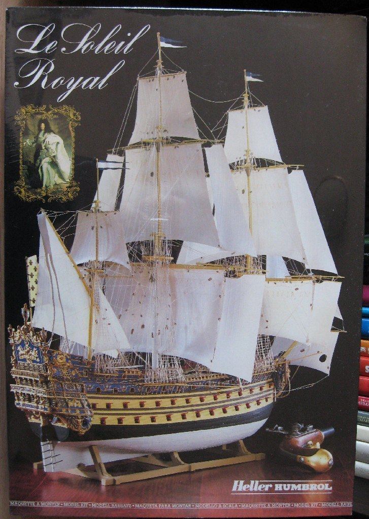 French ship Soleil Royal (1670) Soleil Royal EN HiSModel Radek Ship Models