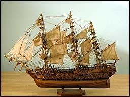 French ship Superbe (1784) Admiralty Ship Models Ltd LE SUPERBE 1784