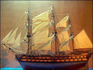 French ship Superbe (1784) Admiralty Ship Models Ltd LE SUPERBE 1784