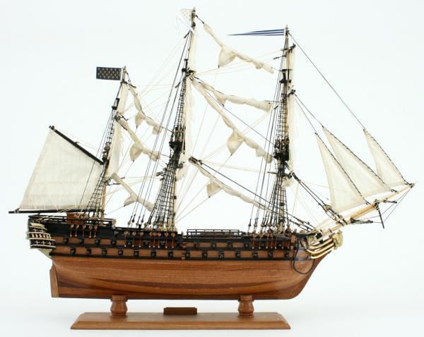 French ship Superbe (1784) Superbe model ship France 1784
