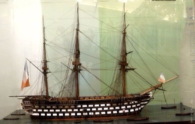 French ship Valmy French Maritime Museum Paris Travel To Eat