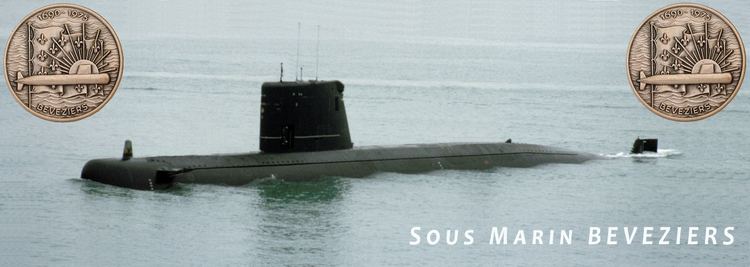 French submarine Bévéziers (Q179) jlvlinofreefragaasmsanchezsmbeveziersjpg