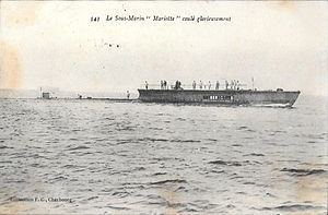 French submarine Mariotte httpsuploadwikimediaorgwikipediacommonsthu