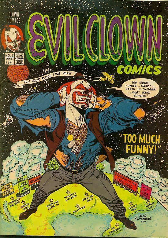 Frenchy the Clown Evil Clown Comics find scans Ars Technica OpenForum
