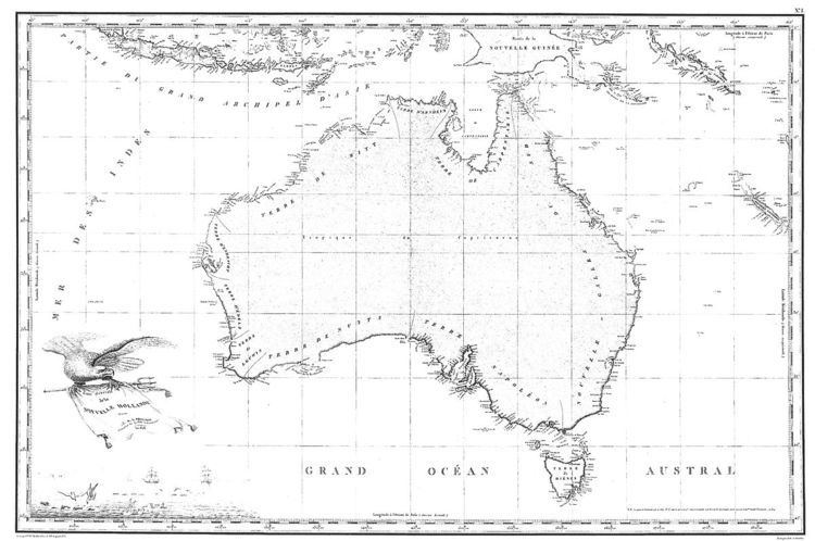 Freycinet Map of 1811 Freycinet Map of 1811 Wikipedia