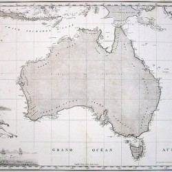 Freycinet Map of 1811 Freycinet Map 1811 Australia on the Map