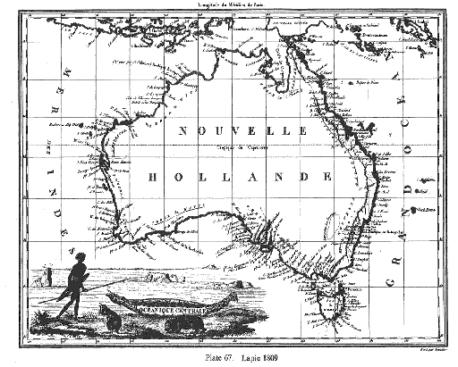 Freycinet Map of 1811 The Freycinet map of 1811 The first complete map of Australia