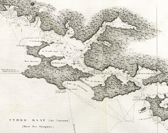 Freycinet Map of 1811 Exhibition Australia on the Map