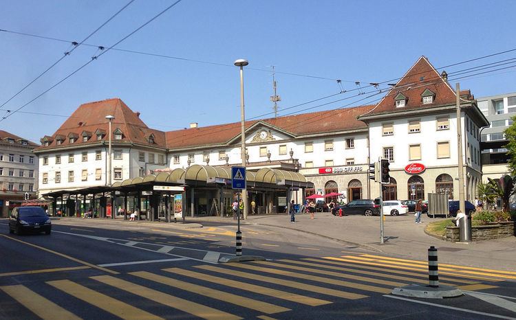 Fribourg railway station