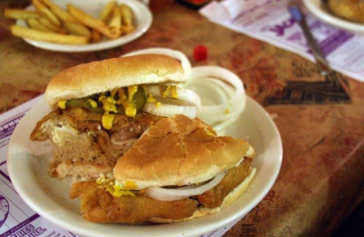 Fried-brain sandwich The Craziest Dishes Of The World