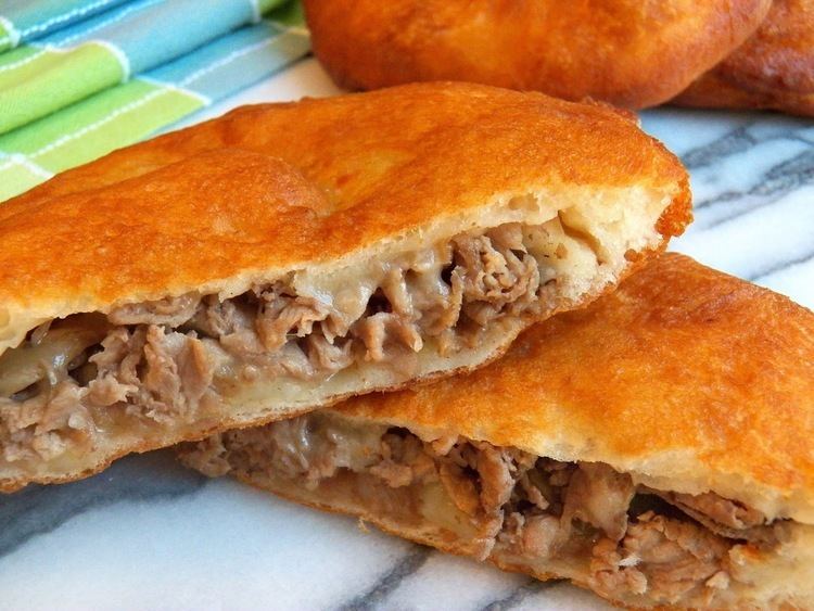 Fried dough Steak and Cheese Fried DoughPart Four of Fried Dough Month In