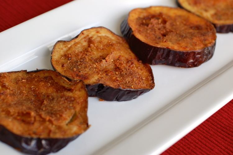 Fried eggplant DeepFried Eggplant SlicesBaingan Kachri Compulsive Foodie
