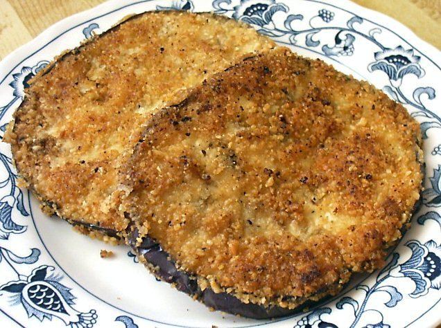 Fried eggplant FRIED EGGPLANT Linda39s Low Carb Menus amp Recipes