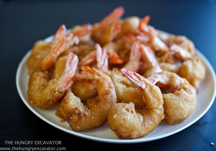 Fried prawn The Hungry Excavator Mum39s Deep Fried Prawns Recipe