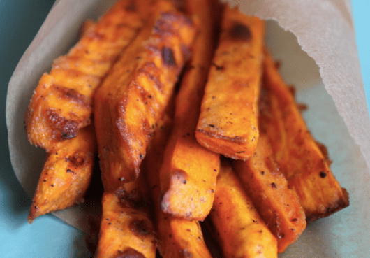 Fried sweet potato Crispy Baked Sweet Potato Fries