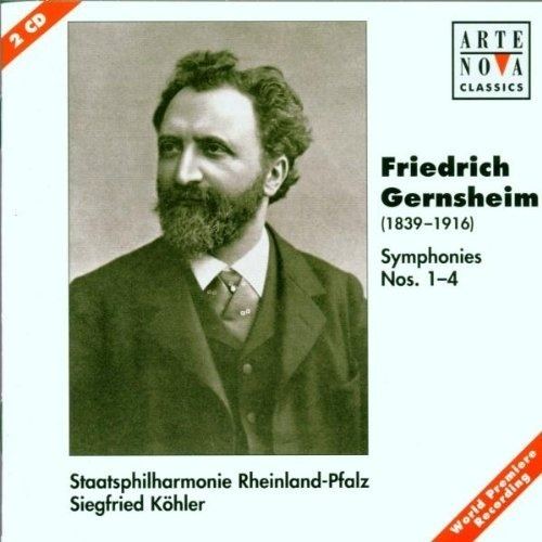 Friedrich Gernsheim Friedrich Gernsheim Symphonies Nos 14 Siegfried Khler