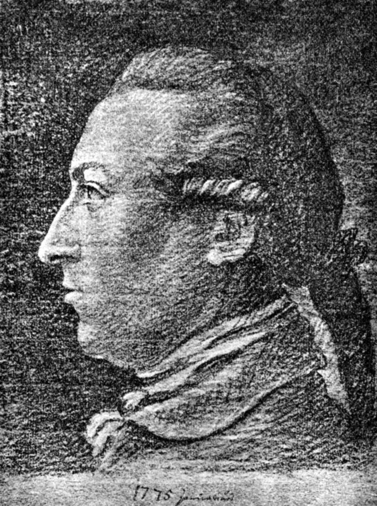 Friedrich Maximilian Klinger Friedrich Maximilian Klinger Zeichnung von Johann