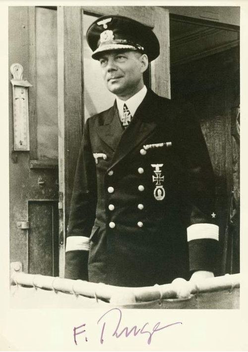 Friedrich Ruge madl0va German Kriegsmarine Captain Friedrich Karl Topp